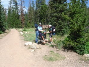 Backpacking With Melissa - Duck Lake 2008 - 001