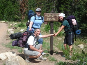 Backpacking With Melissa - Duck Lake 2008 - 002