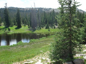 Backpacking With Melissa - Duck Lake 2008 - 022