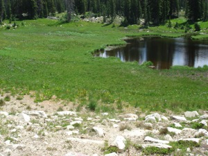 Backpacking With Melissa - Duck Lake 2008 - 025