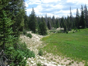 Backpacking With Melissa - Duck Lake 2008 - 026