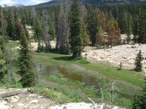 Backpacking With Melissa - Duck Lake 2008 - 037