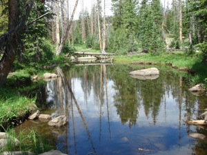 Backpacking With Melissa - Duck Lake 2008 - 004