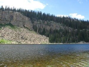 Backpacking With Melissa - Duck Lake 2008 - 047