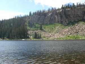 Backpacking With Melissa - Duck Lake 2008 - 049