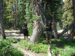 Backpacking With Melissa - Duck Lake 2008 - 005