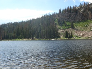 Backpacking With Melissa - Duck Lake 2008 - 050