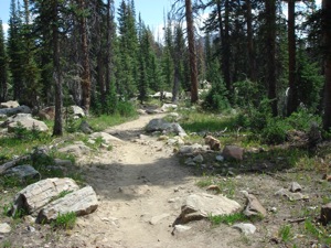 Backpacking With Melissa - Duck Lake 2008 - 006