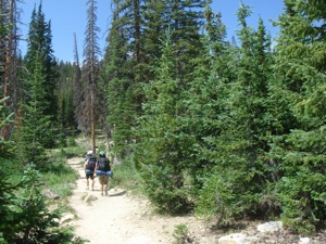 Backpacking With Melissa - Duck Lake 2008 - 008